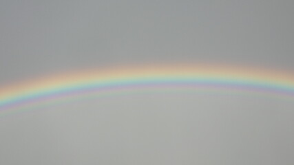 Fototapeta premium rainbow in the sky with these 7 colors