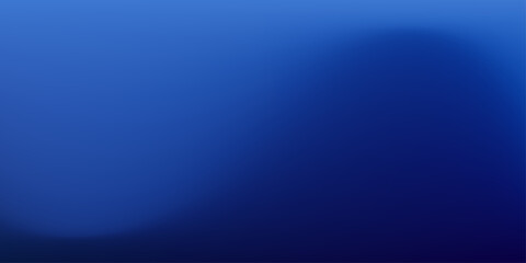 Monochromatic Waves of Blue Color abstract background. Dark Blue gradient color wallpaper. Blue gradation backdrop. Vector Illustration.