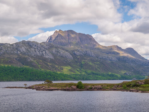 Mountain Across the Lake