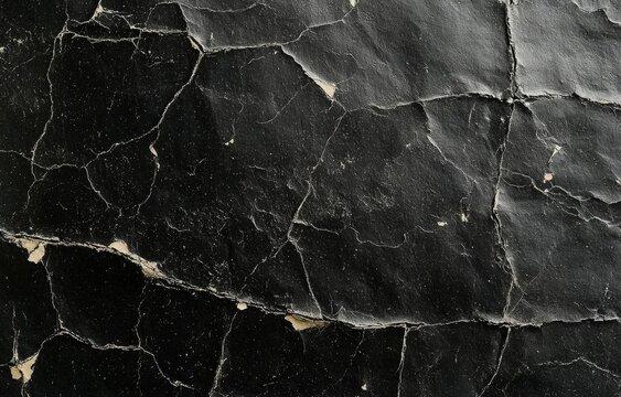 Hyber realistic photo of  photo texture of old paper in black hue  , copy space for text,