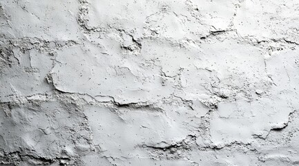 Obraz premium Hyber realistic photo of White concrete wall background texture with plaster , copy space for text,