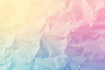 Fototapeta premium Multicolored pastel abstract background.Gentle tones paper texture. Light gradient. The colour is soft and romantic. , isolated on white background, , copy space for text,