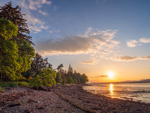 Sunset Beauly Firth Scotland