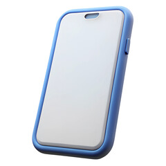 smartphone plastic 3d icons in cartoon plastic style minimal isolated on transparent white background, clipping path