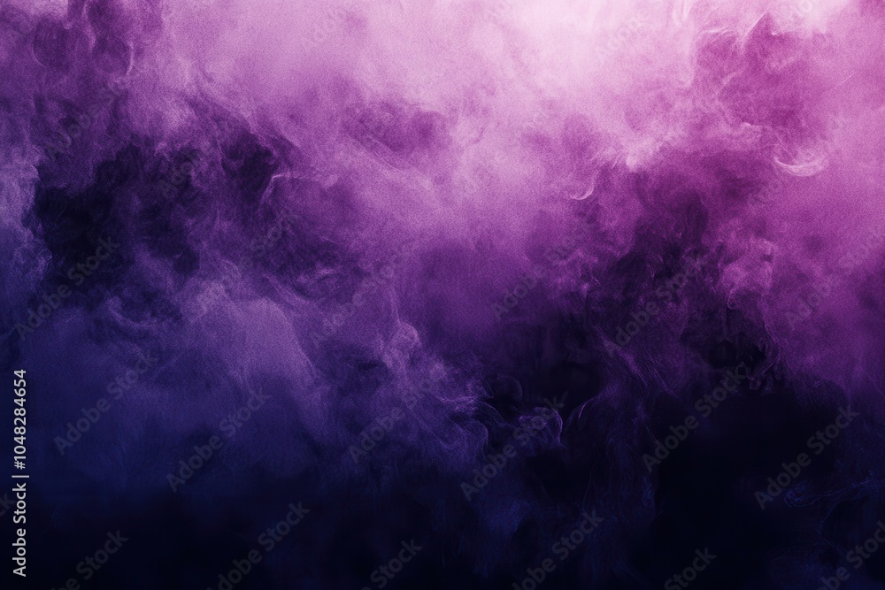 Poster enigmatic sky banner featuring a textured gradient of deep purple and black for broader poster and h