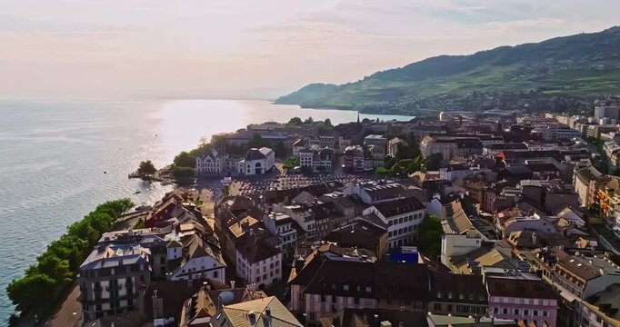 Vevey is a city in western Switzerland, in the French-speaking canton of Vaud. One of the main centers of the Swiss Riviera. Vevey is located on the shores of Lake Geneva
