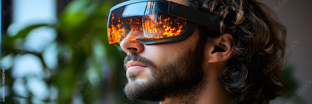Poster Evolving Communication Industry with Immersive Augmented Reality Experiences. Transforming enterprise solutions,user interfaces.