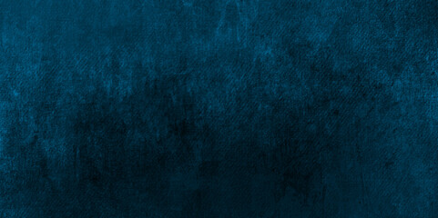 Blue grunge background with space wall, Beautiful abstract classic blue grunge decorative navy dark wall background. Abstract blue grunge background texture with dark rough concrete wall.