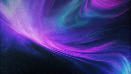 Fototapeta premium Abstract background with a purple and blue gradient, soft blurred light waves, smooth lines and curves, futuristic style, high resolution, high quality, sharp focus, blur effect, depth of field