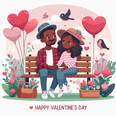ilutration of valentine