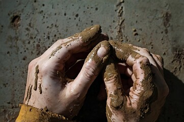 Artisan Hands: The Texture of Clay and Soil