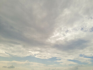 photo of bright blue clouds taken in the morning