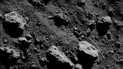 Detailed Close-Up of Lunar Soil with Glistening Particles Revealing Moon's Surface Texture