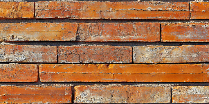 Rustic Old Brick Wall Texture Background