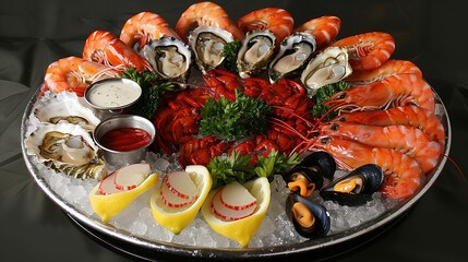 Mixed seafood