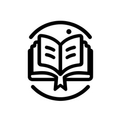 Vector Open Book Icon