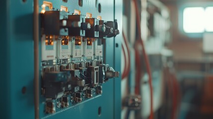 Installation of automatic transfer switch with visible control logic