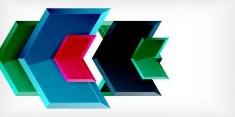 Arrow technology and business concept background. Vector Illustration For Wallpaper, Banner, Background, Card, Book Illustration, landing page