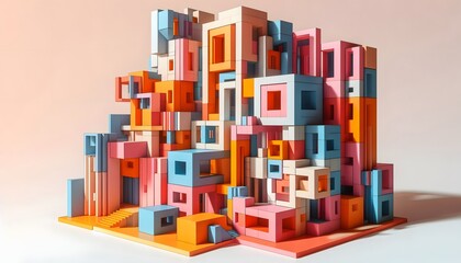 Fototapeta premium blocks