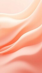 Smooth silky texture in coral pink tones on an abstract background