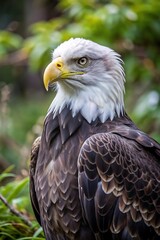 Bald Eagle in Nature Cinematic Photography