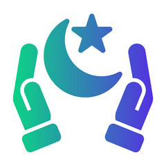 islam Gradient icon