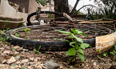 la bicicleta tumbada
