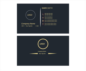 Fototapeta premium Minimal Business Card
