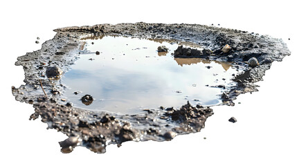 muddy puddle png