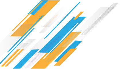 Abstract white, blue, yellow and colorful vector background for design website, flyer, brochure.