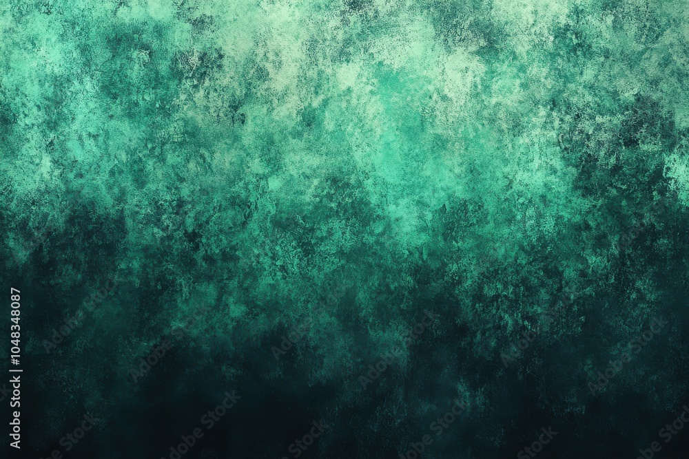 Poster vibrant emerald dotted surface background featuring gentle light transition on a deep green and ebon