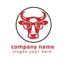 A cow wearing sunglasses, radiating cool confidence.