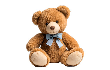 Obraz premium teddy bear isolated on transparent background 