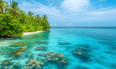 Fototapeta premium Spectacular Nature and Scenic Wonders: Golden Hour Sunsets, Lush Forests, Tranquil Beaches, and Vibrant Fields of Flowers in Stunning Views