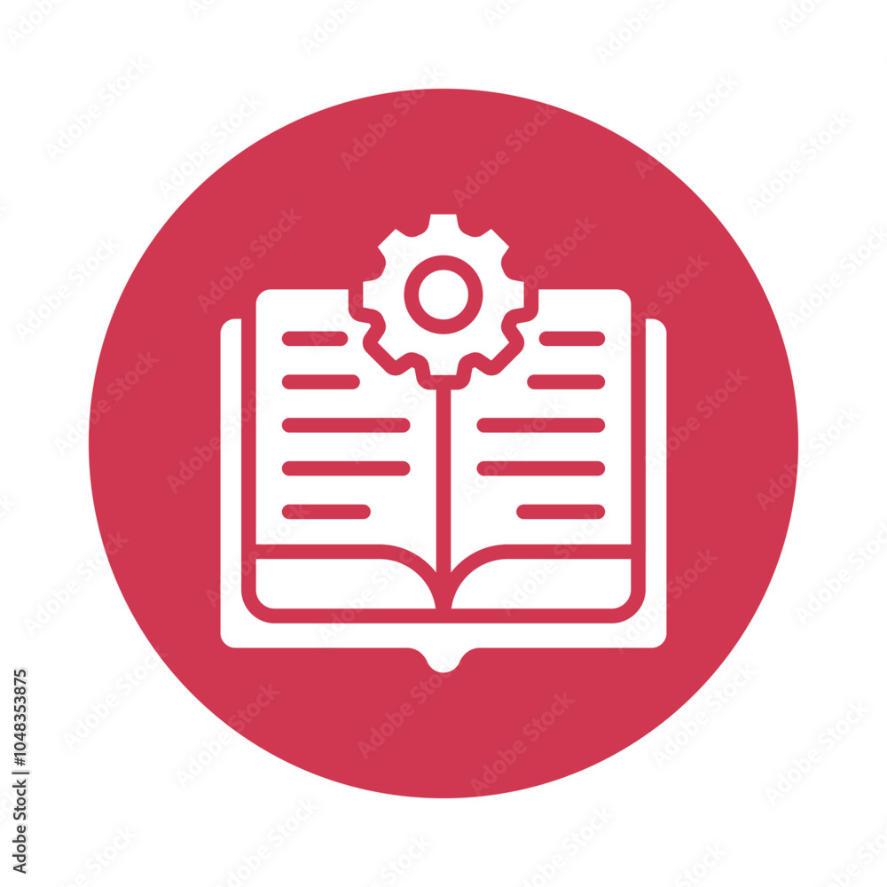 Aufkleber learn skills vector gylph circle design icon. volunteering symbol on white background eps 10 file