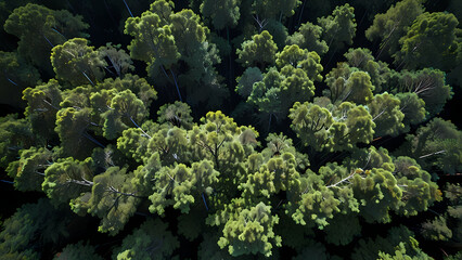 View Of phenomenon of Crown Shyness 