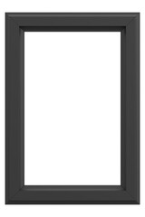 Picture frame. Portrait frame. 3D illustration.