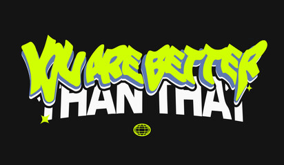 Typography Melting Font Design Vector, and Graphics Design For Tshirt, Streetwear, urban style, sticker, and poster	