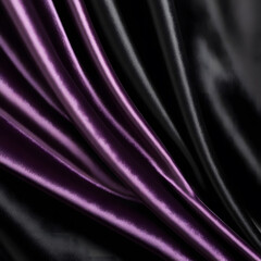 Fototapeta premium Waves of light and shadow dance in harmonious rhythm. 3D geometric vector background with gradient black and multicolor distortion waves.