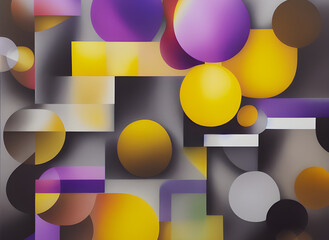 abstract figure of orbs