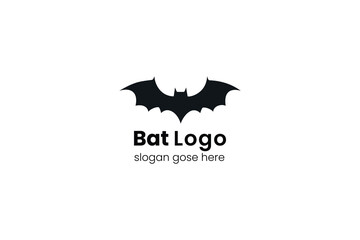 Bat silhouette reminiscent of famous superhero, bold statement