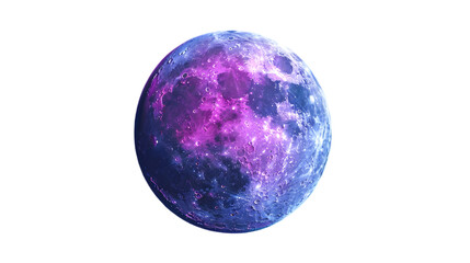 Obraz premium neon moon png