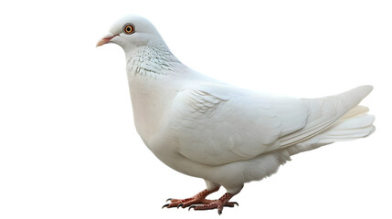 Naklejka premium white pigeon png