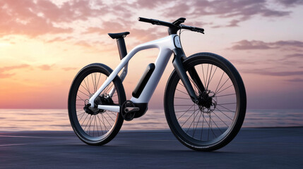 Sleek electric bicycle