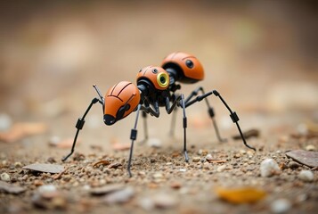 Self Organizing Ant An ant robot with the ability to organize it