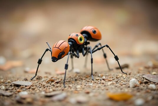 Self Organizing Ant An ant robot with the ability to organize it