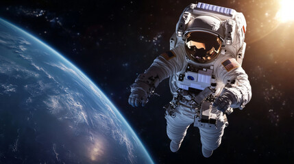 Astronaut in space