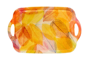 Plastic tray isolated