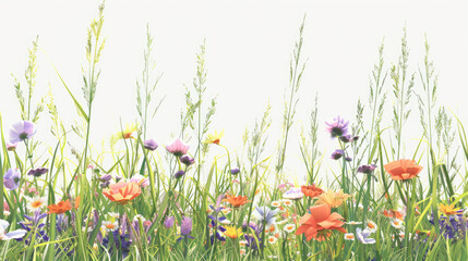 Obraz premium field of poppies