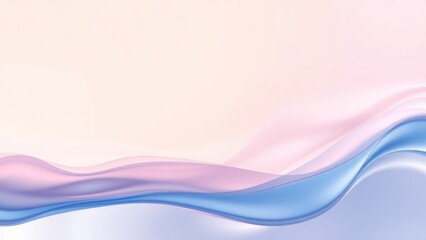Fototapeta premium Soft gradient smooth liquid abstract background.